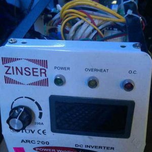 تعمیر دستگاه جوش اینورتر zinser ARC200